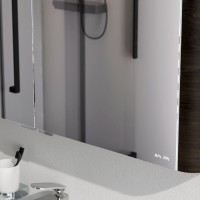 Зеркало-шкаф AM.PM Sensation 100 табачный дуб