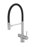 Смеситель для кухни Emar Steel ЕС - 7024 Satin Смеситель для кухни Emar Steel ЕС - 7024 Satin