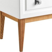Тумба с раковиной ASB-Woodline Каталина 100 слоновая кость