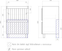 Мебель для ванной комнаты Vigo Finlay 60 белая Мебель для ванной комнаты Vigo Finlay 60 белая
