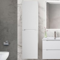 Шкаф пенал для ванной BelBagno Etna 40 L bianco lucido