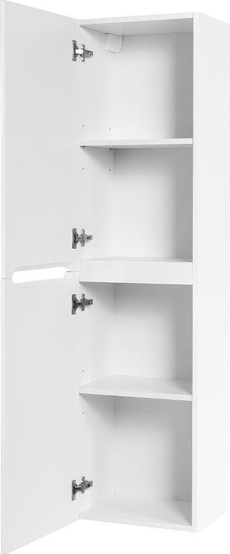 Шкаф пенал для ванной BelBagno Etna 40 L bianco lucido