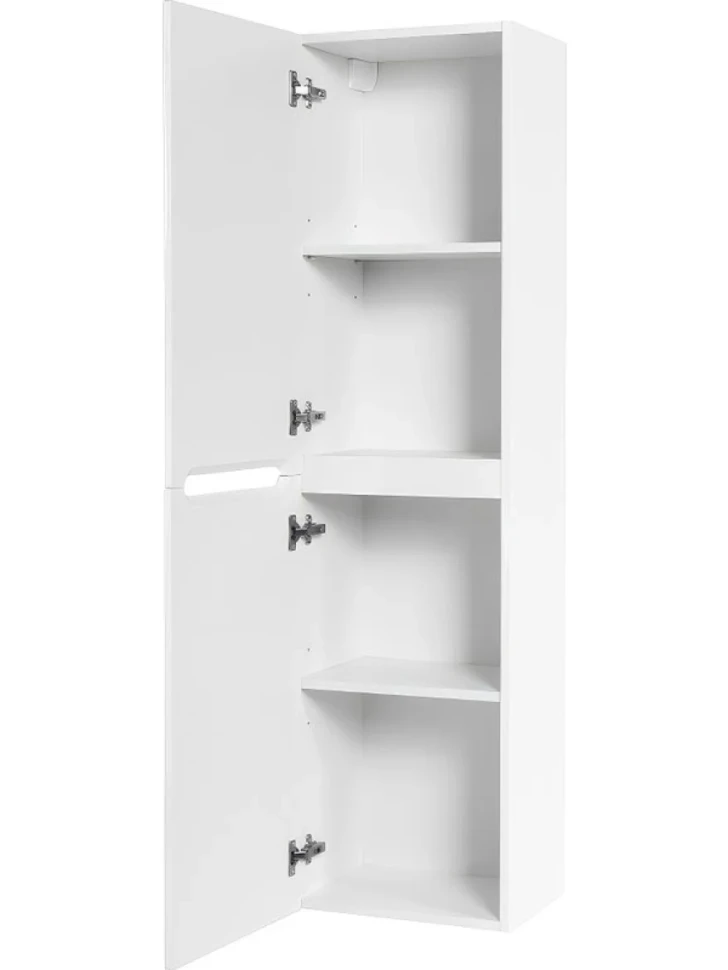 Шкаф пенал для ванной BelBagno Etna 40 L bianco lucido