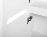 Шкаф пенал для ванной BelBagno Etna 40 L bianco lucido