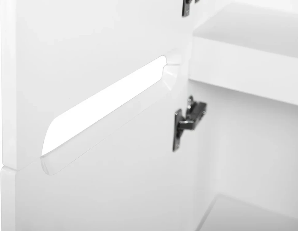 Шкаф пенал для ванной BelBagno Etna 40 L bianco lucido