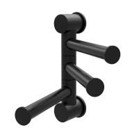 Держатель для полотенец Wasserkraft Abens 1053B black Держатель для полотенец Wasserkraft Abens 1053B black