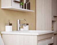 Тумба с раковиной Corozo Лорена 65 лайн Тумба с раковиной Corozo Лорена 65 лайн