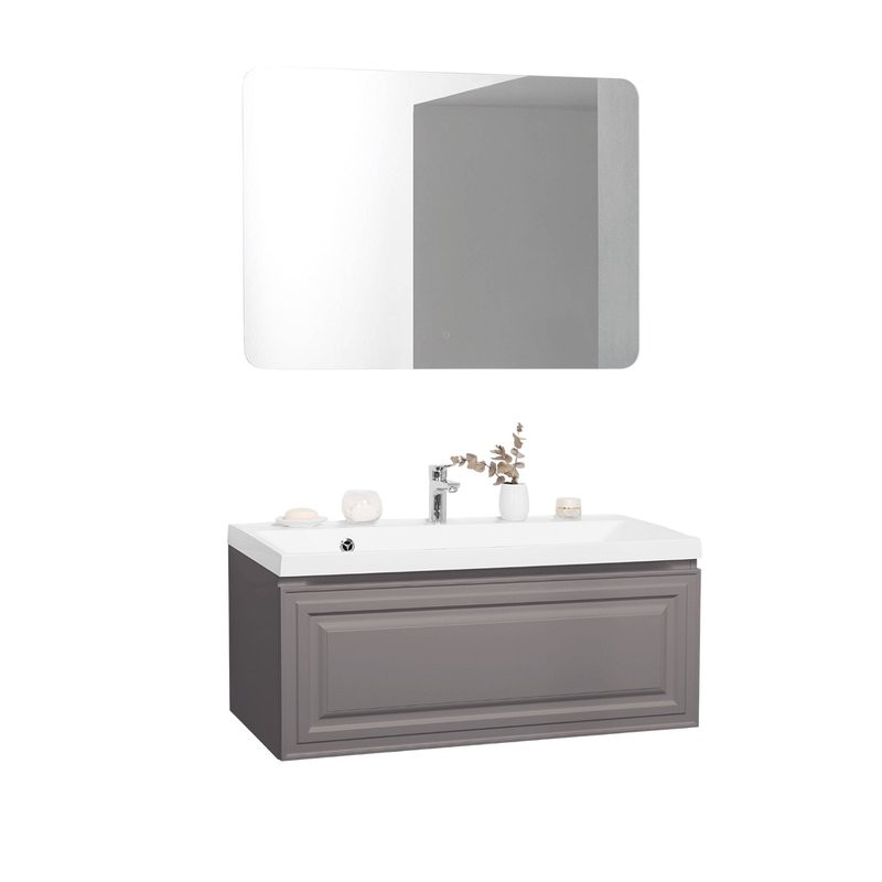 Мебель для ванной комнаты Itana Verona 2.0 100 подвесная, аматерри