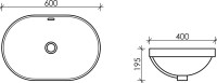 Раковина Ceramicanova Element CN5020
