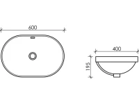 Раковина Ceramicanova Element CN5020