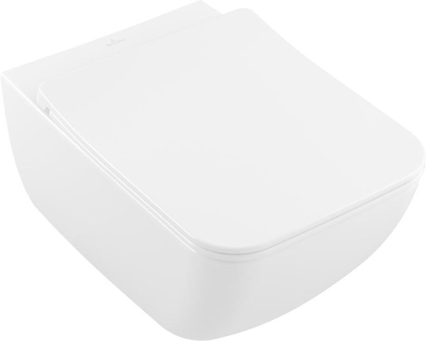 Комплект Унитаз подвесной Villeroy & Boch Venticello 4611RL01 безободковый, альпийский белый + Инсталляция TECE Base 9400413 4 в 1 с кнопкой смыва