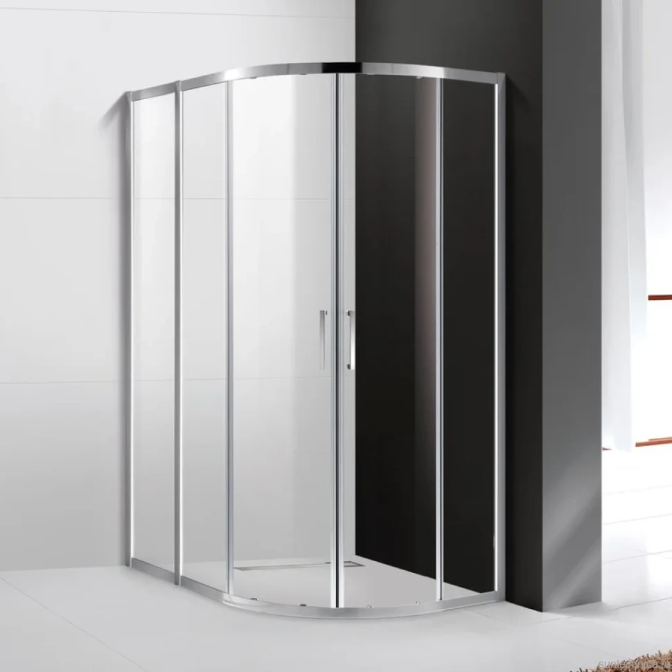 Душевой уголок Cezares Molveno RH 2 120/90 C Cr IV стекло прозрачное