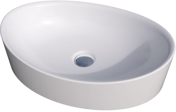 Накладная раковина 1MarKa Roll 53