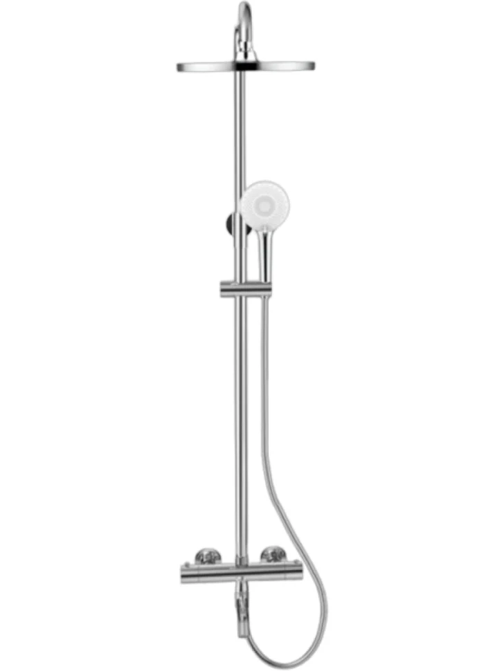 Душевая стойка Bronze de Luxe Scandi 11060C хром