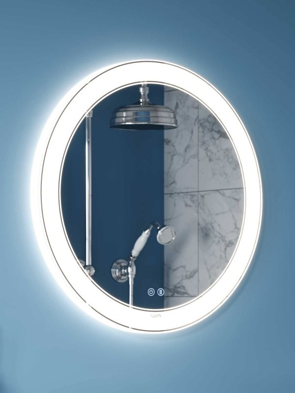 Зеркало круглое Alavann Solis 70 с подсветкой, с антизапотеванием