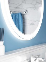 Зеркало круглое Alavann Solis 70 с подсветкой, с антизапотеванием