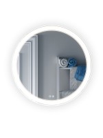 Зеркало круглое Alavann Solis 70 с подсветкой, с антизапотеванием