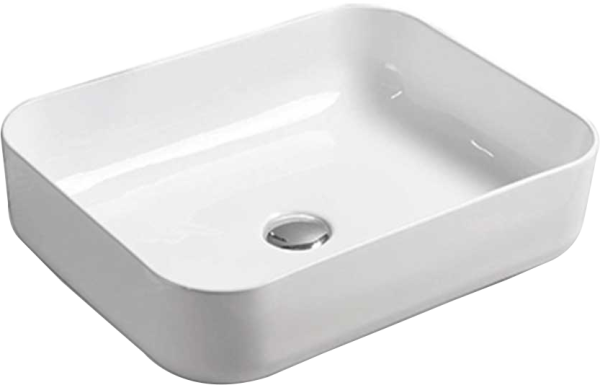 Накладная раковина Vincea VBS-105 50 белая