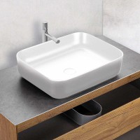 Накладная раковина Vincea VBS-105 50 белая