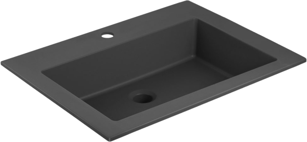 Мебельная раковина Vincea 60, черная