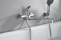 Универсальный смеситель Shevanik S8522 хром