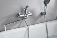 Универсальный смеситель Shevanik S8522 хром