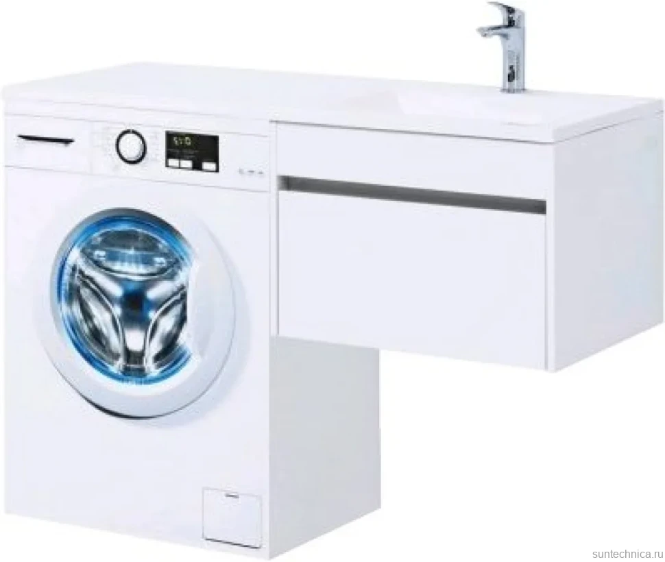Тумба с раковиной Aquanet Токио 58 1 ящик R