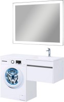 Тумба с раковиной Aquanet Токио 58 1 ящик R