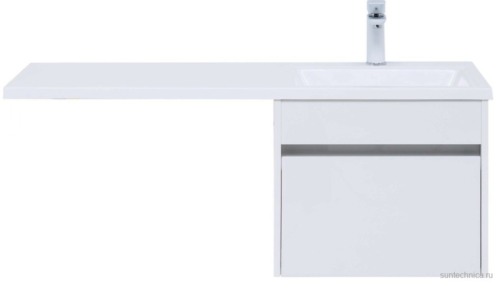 Тумба с раковиной Aquanet Токио 58 1 ящик R