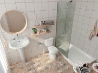 Раковина Santek Бриз 1WH110451 50 см, с пьедесталом
