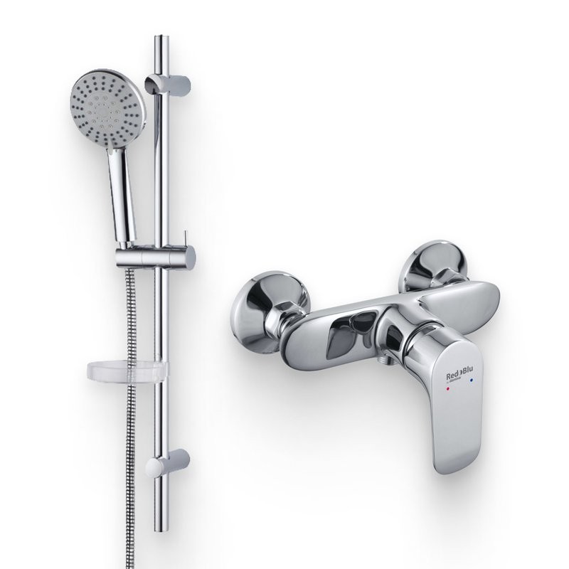 Душевой комплект Смеситель для душа Damixa Palace Grand 462000000 + Гарнитур RedBlu Palace One 914100000