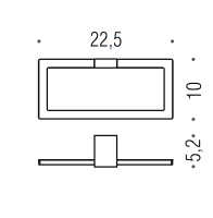 Держатель для полотенец Colombo Design MiniQ B5031.OM матовое золото, кольцо