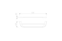 Держатель для полотенец Abber Nord AA1553B матовый черный