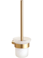 Ершик для унитаза Bemeta Zyra 174113010 матововое золото-шампань