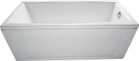 Акриловая ванна Marka One Viola 150x70 см, пристенная, белая, с каркасом
