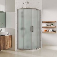 Душевой уголок Kubele DE018 RG-MAT-MT 105х105