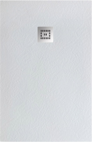 Поддон для душа BelBagno Uno AH 120х80, белый, с сифоном