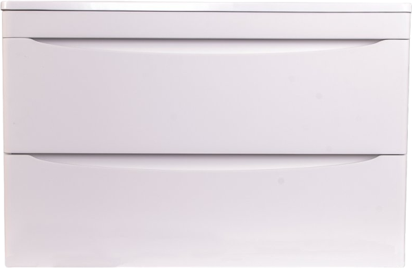 Тумба под раковину Style Line Бергамо Мини 90 Люкс Plus подвесная, антискрейтч белая