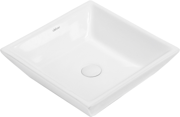 Накладная раковина Abber Rechteck AC2214 белая