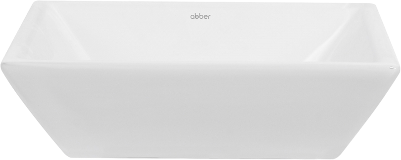Накладная раковина Abber Rechteck AC2214 белая