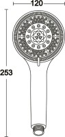 Душевая лейка D-lin D61007 хром