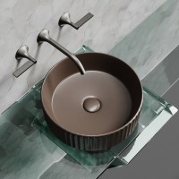 Накладная раковина Ceramicanova Element CN6057MDB темно-коричневый матовая