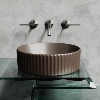 Накладная раковина Ceramicanova Element CN6057MDB темно-коричневый матовая