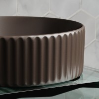 Накладная раковина Ceramicanova Element CN6057MDB темно-коричневый матовая
