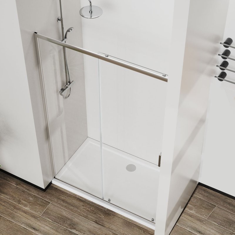 Душевая дверь в нишу Vincea City VDS-5CT100CL 100 см, стекло прозрачное, хром