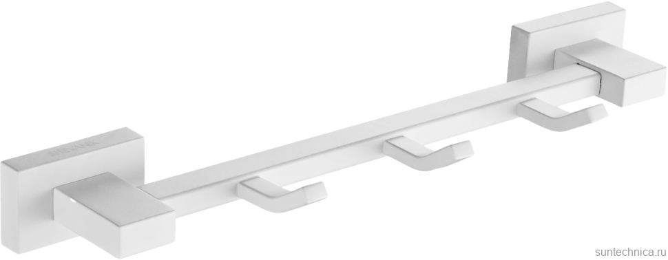 Крючок Shevanik SG5631C белый, на шурупах