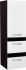 Шкаф-пенал Style Line Сакура 36 Люкс Plus, белый, венге