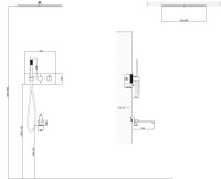 Душевой комплект Abber Daheim AF8254NG С ВНУТРЕННЕЙ ЧАСТЬЮ, никель