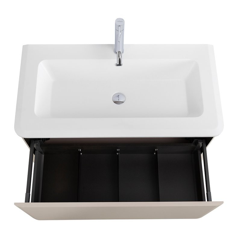 Тумба под раковину без столешницы Cezares Idra 100 1 ящик, cotone