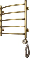 Полотенцесушитель электрический Domoterm Калипсо П5 50x50, античная бронза, R